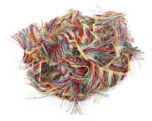 Borlas Para Manualidades, Colorida Cadena De Poliéster Con E