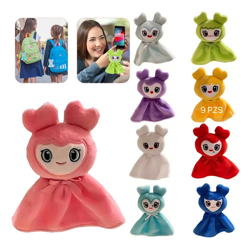 9uds Peluche Llavero Colgante Twice Lovely Kpop Korea Color