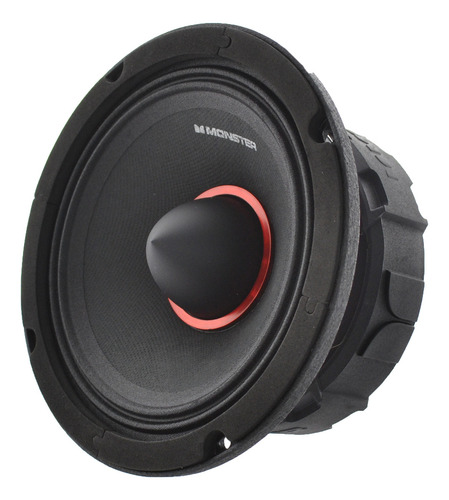 Medio Rango Monster Sma651 6.5 PuLG 500 Rms 8 Ohms Open Show Color Negro
