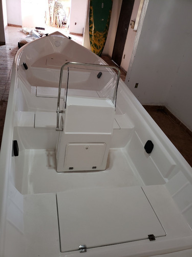 Barco Bote Lancha Fibra 5,60 Console Artsol 40 Anos Fabrica