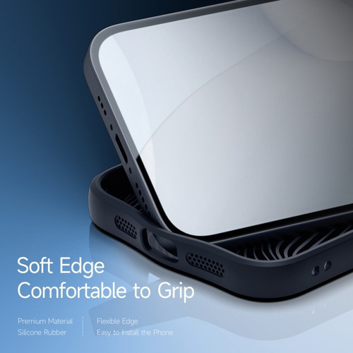 Capa Resistente A Riscos Para iPhone 16e, Preta