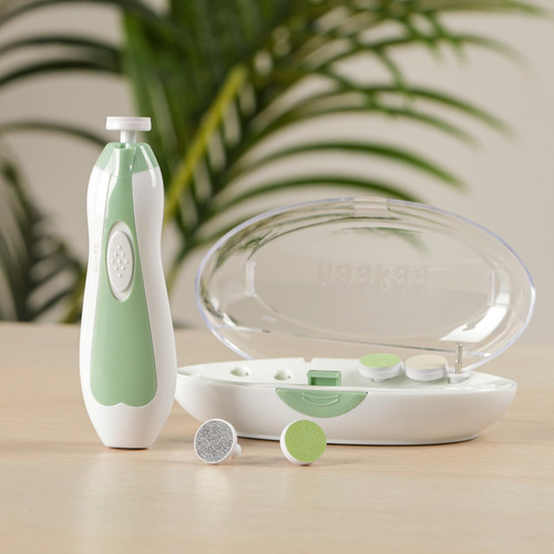 Set De Cuidado De Uñas Para Bebés Eléctrico Haakaa Baby