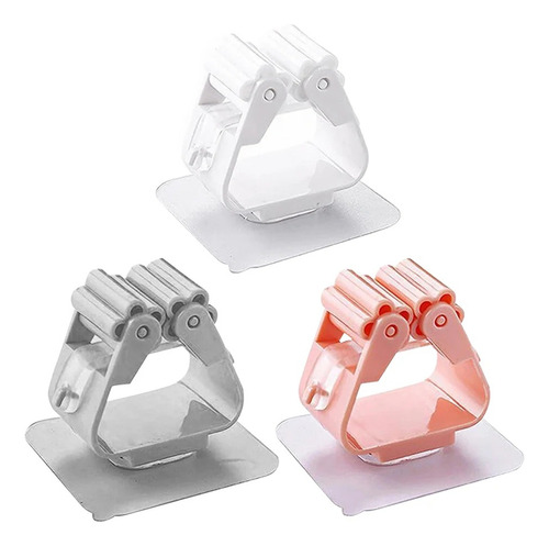 Sujetadores De Pared Pack 3unds Coletos, Cepillos Cod 874