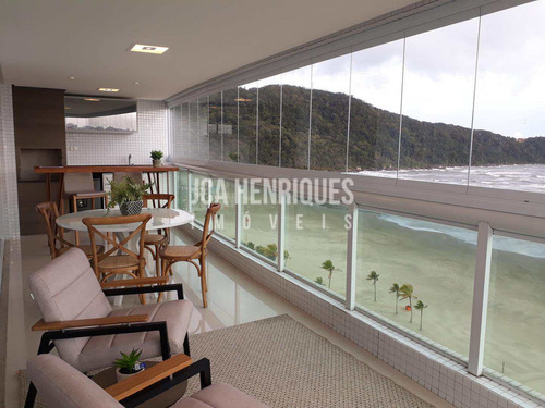 Imagem 2 de 27 de Apartamento De Frente Para O Mar - Canto Do Forte - V456