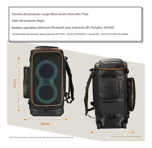 Funda Antipolvo For Jbl Partybox 310/320