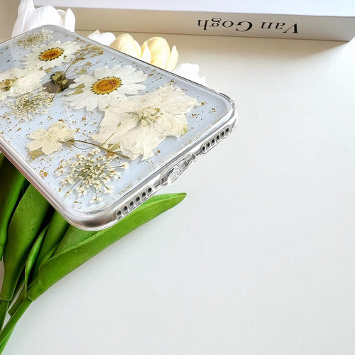 Para iPhone SE 2022/ Se 2020/8/7 Capa Transparente Ouro B...