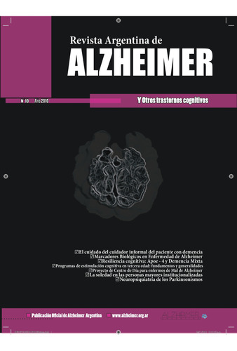 Revista Alzheimer Y Otros Trastornos Cognitivos Nº10 Pdf