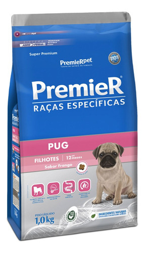 Premier Pug Filhote 1kg