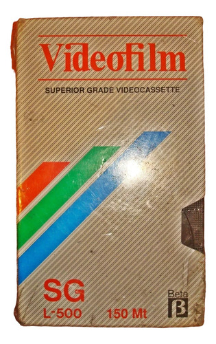 Cassette Virgen Betamax - Videofilm Sg/l 500