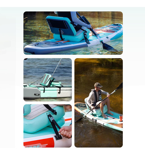 Asiento De Barco Para Kayak, Cojín De Aire, Asiento De
