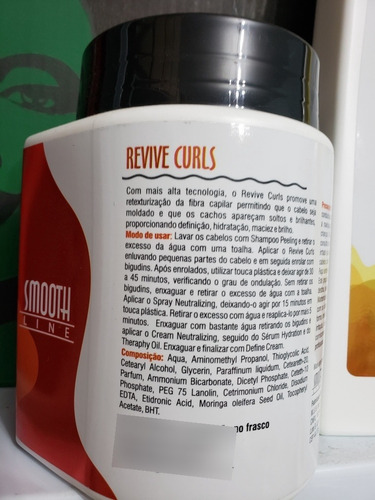 Passo 2 - Revive Curls Perfect Curl Smooth Line 1kg