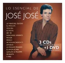 Comprar Jose Jose - Lo Esencial De Jose Jose - 3 Discos Cd + Dvd