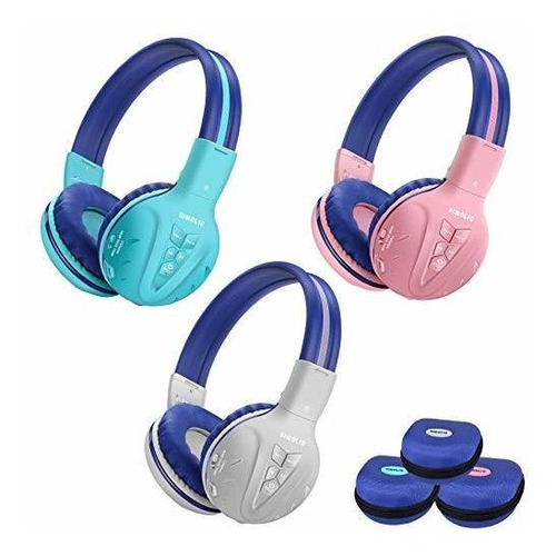 2 Pack Of Simolio Wireless Bluetooth Kids Headphone 752ss