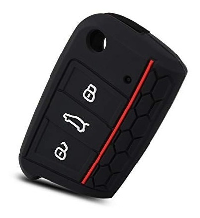 Imagen 4 de 7 de Fundas Y Protectores Llave Flip Volswagen 3 Botones