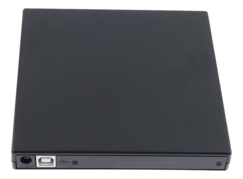 Unidad Externa Unidad De Dvd Usb 2.0 Protable Cd Negro Negro