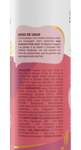 Kit Shampoo 300ml+ Cond 300ml Rosa Mosqueta Vs