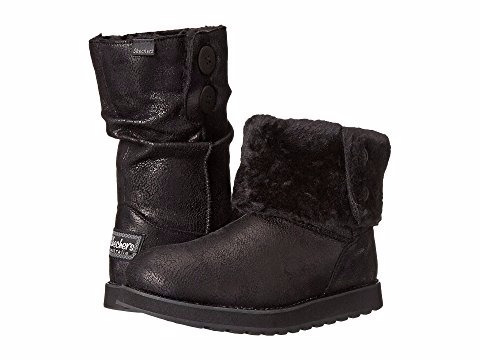 Botas Skechers Keepsakes Leatheresque Negro Envio Gratis