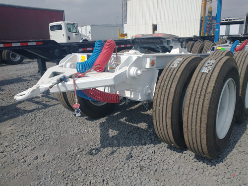 Dolly A Suspensión De Aire 2 Ejes Atro Llantas Nuevas