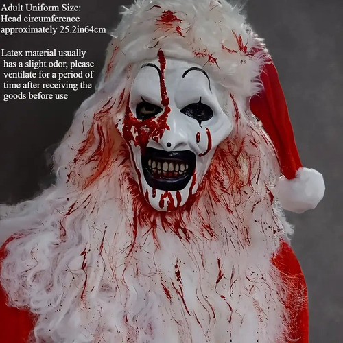 Broma Máscara De Payaso Funky Halloween Christmas Indigo72