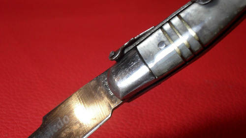 Antigua Navaja Bustos Española 16 Cm Abierta 7 De Hoja (Usado)