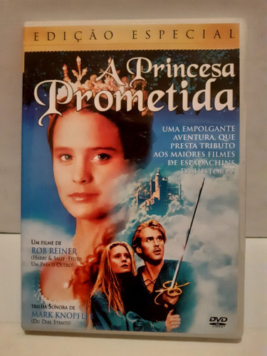 Dvd Filme A Princesa Prometida Rob Reiner Música M. Knopfler (Usado)