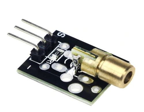 Modulo Sensor Diodo Laser 5mw Rojo 650nm 5v Arduino