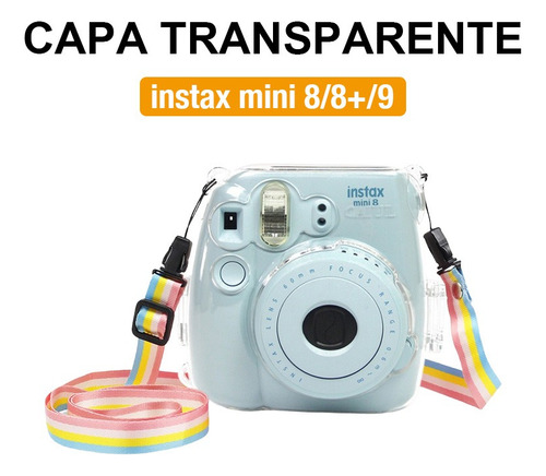 Funda Transparente Instax Mini 8/8+/9 Funda Cámara