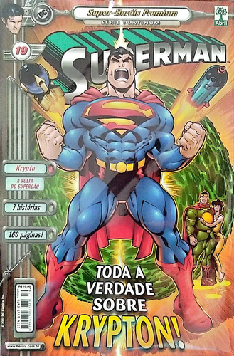 Gibi Superman #19 - Super-heróis Pr Toda A Verdade Sob (Usado)