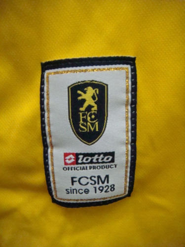 Camisa Futebol Sochaux Montbeliare França Lotto Jogo 2410