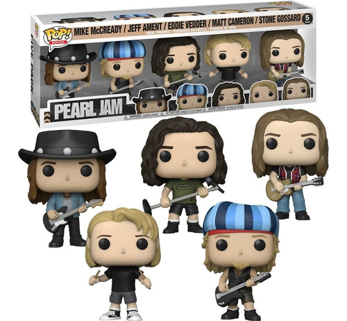 Funko Pop - Pearl Jam - Pack 5