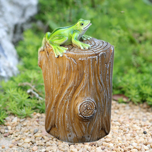 Caja De Llaves De Repuesto Para Estatua Al Rana 9x7x13,4cm