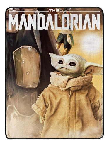 Northwest Star Wars The Mandalorian Baby Yoda - Manta De Fel