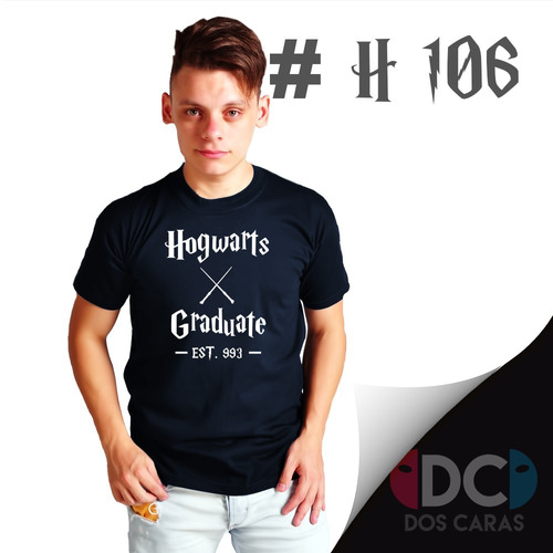 Remera Harry Potter Graduado Hogwarts 993