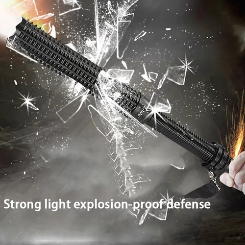 Linterna Led Telescópica Con Zoom En Forma De Diente De Lobo