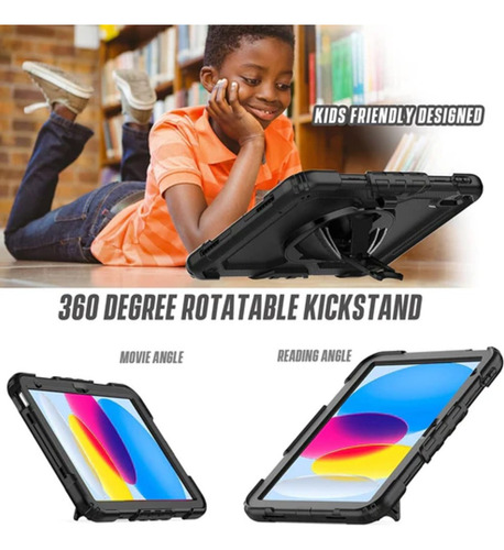 Estuche Protectora Resistente Para iPad (a16)