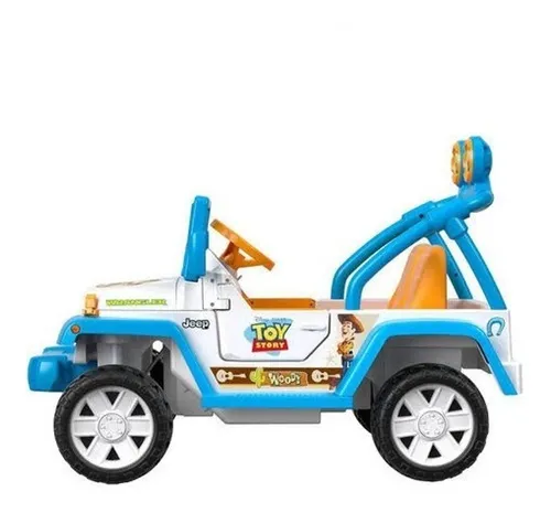 Power wheels disney pixar toy story jeep wrangler hotsell