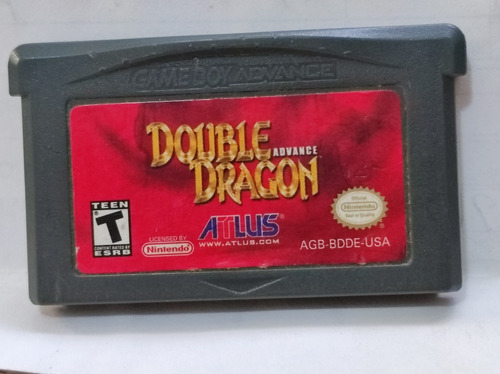 Double Dragón Game Boy Advance Atlus Original Gameboy Gb
