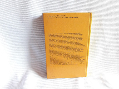 Imagen 2 de 3 de La Mala Ora Gabriel Garcia Marquez Feltrinelli En Italiano