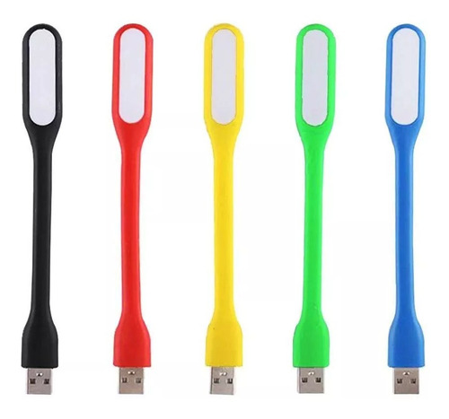 Lampara Flexible Usb Led Accesorios Laptop Pc Luz Colores