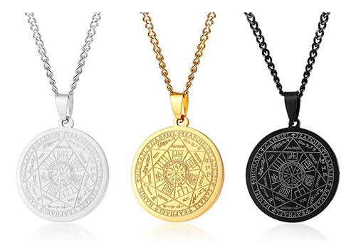 Pj Jewelry The Seal Of The Seven Archangels - Collar De Amul
