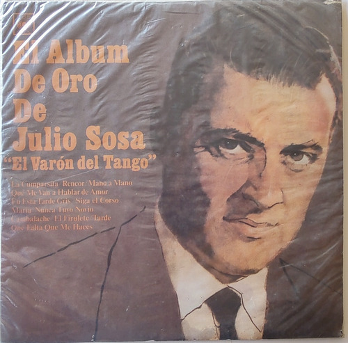 Vinilo Lp De Julio Sosa Album De Oro Cambalache (xx1281