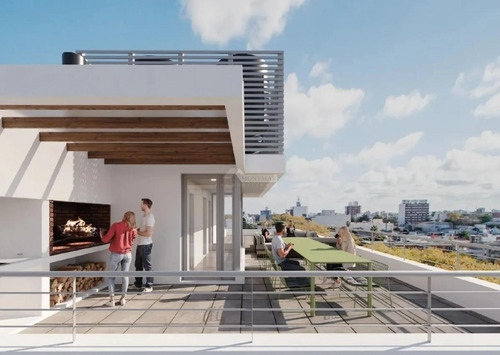 Imagen 2 de 7 de Apartamento Pocitos Venta Monoambiente Buxareo Y Rivera Ed. Vyana Con Terraza!!!