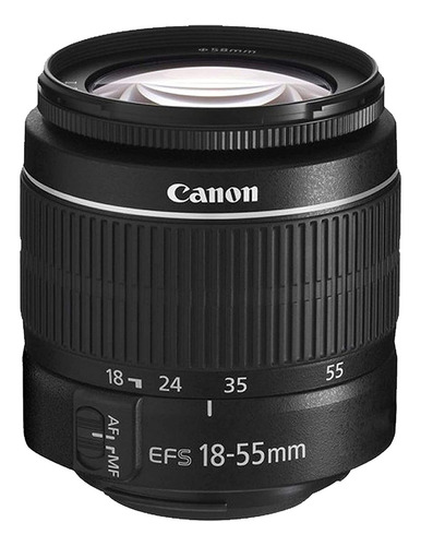 Canon Cámara Dslr Eos D/rebel T100 Con Lente De Zoom Ef-s . Color Negro