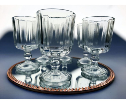 Mini Taça De Vidro Johnson Para Licor Lyor 50ml