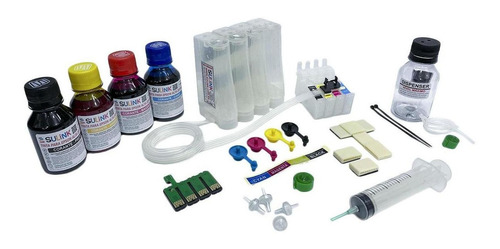 Bulk Ink Para Epson Tx210 Tx220 Tx300f Com Tinta Corante