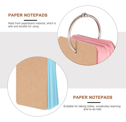 6 Tarjetas Didácticas Multicolores, Tarjetas Didácticas En B