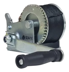 Comprar Guincho Manual Catraca De 800lbs Com Fita Barco Lancha Veleiro Jet Ski Rebocar Com Trava De Segurança Catraquinha no Mercado Livre