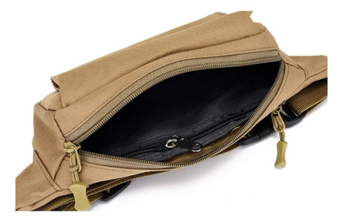 Riñonera Cintura Lona Unisex Hombre Mujer