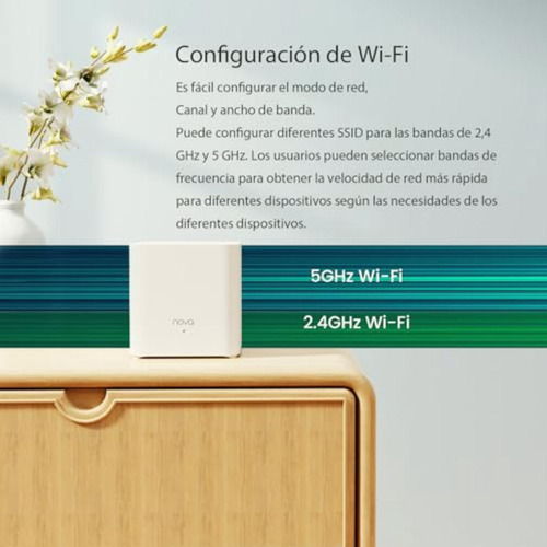 Tenda Ax1500 Mesh Wifi 6 System Nova Mx3 Hasta 1201 Mbps En