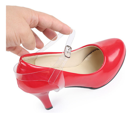 3 Pares Transparentes Invisibles Correas De Zapatos De